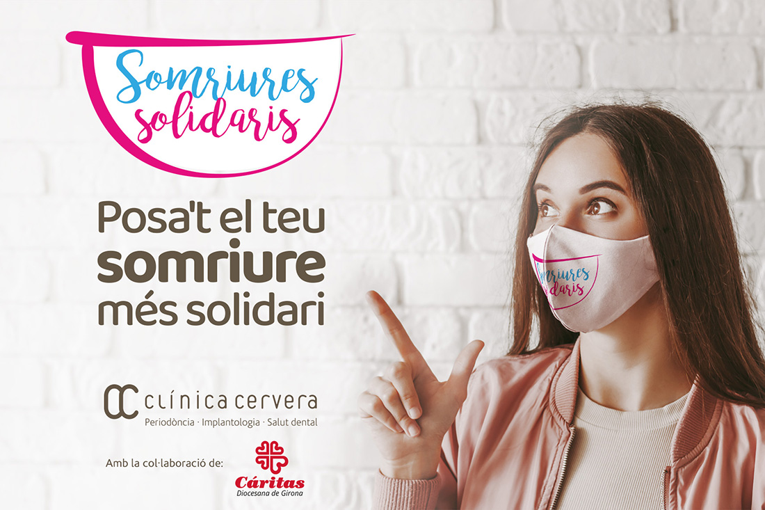 Posa t el teu somriure més solidari