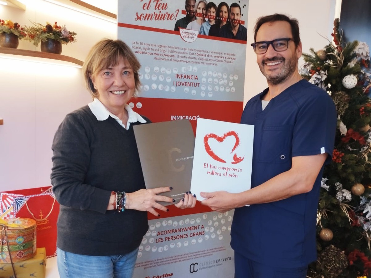 Punt i seguit a 10 anys de somriures solidaris amb Caritas Girona