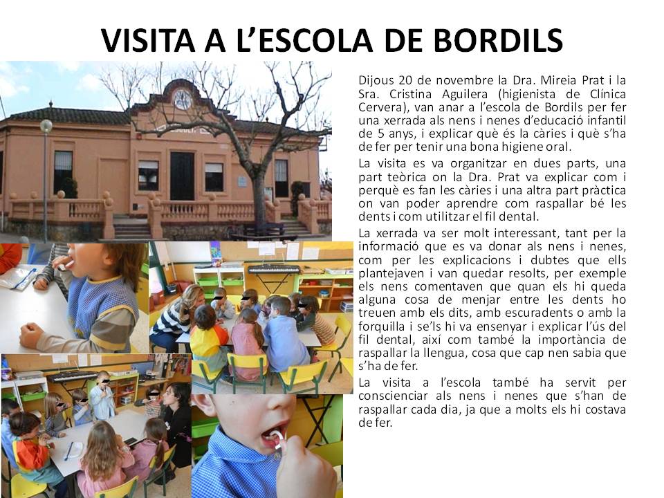 Visita a l’escola de Bordils