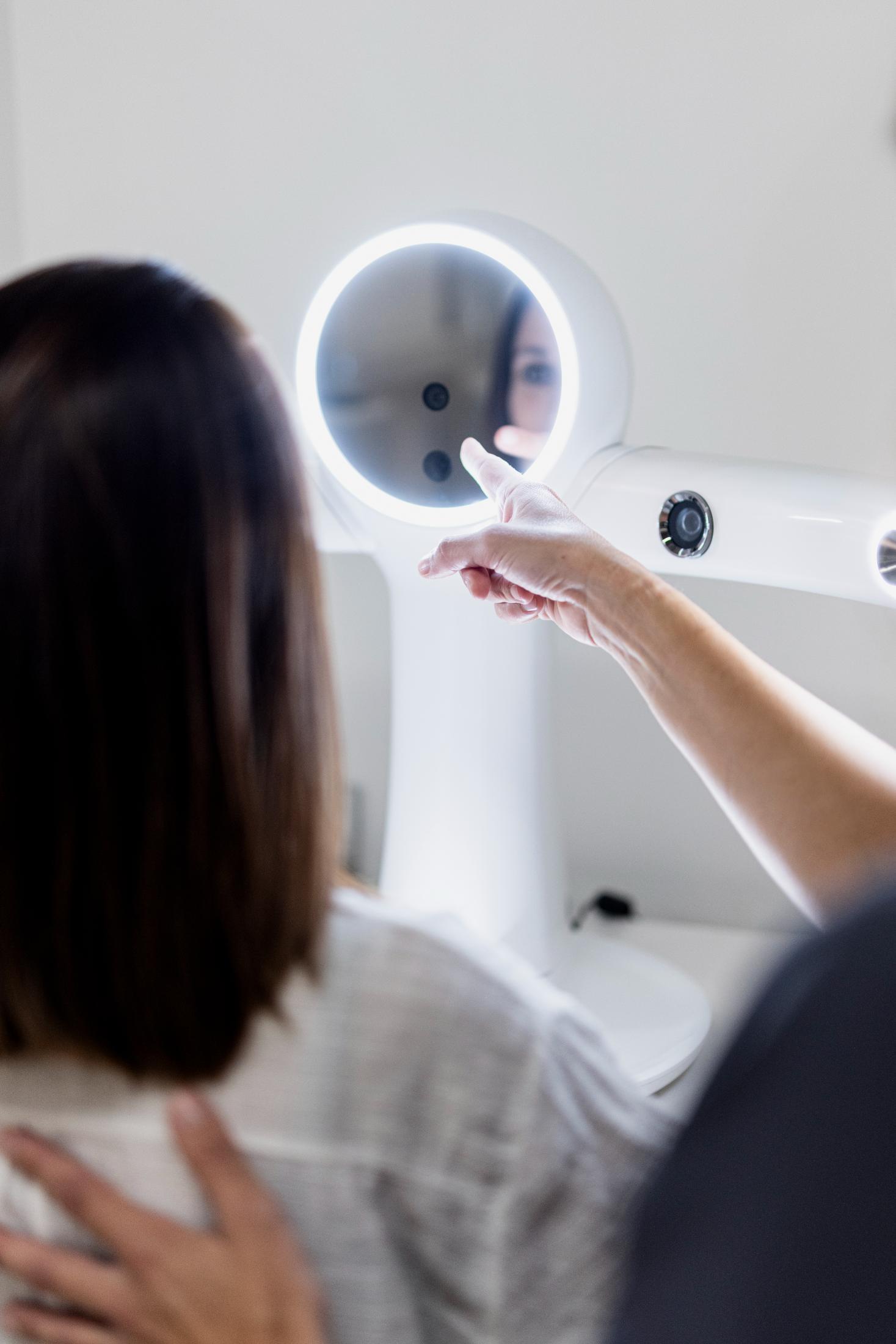 Pacient fent-se un tractament a la clínica